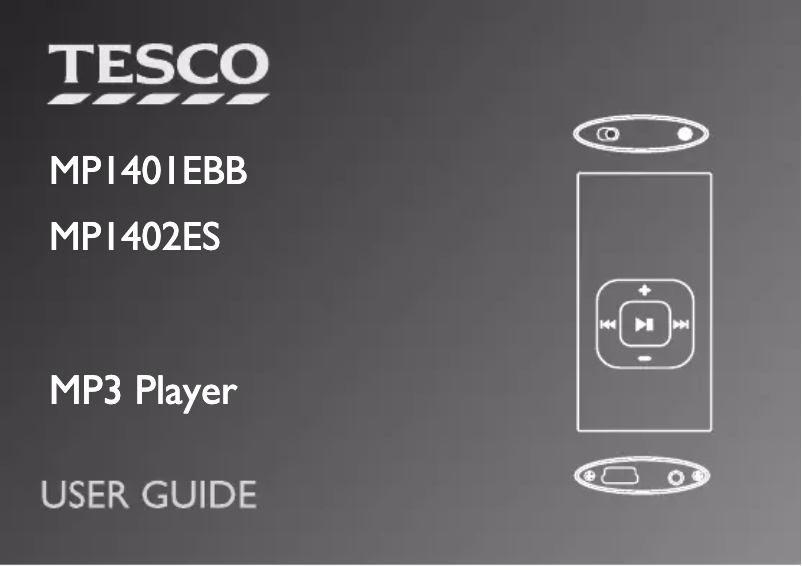 First page image of the manual for MP1401EBB