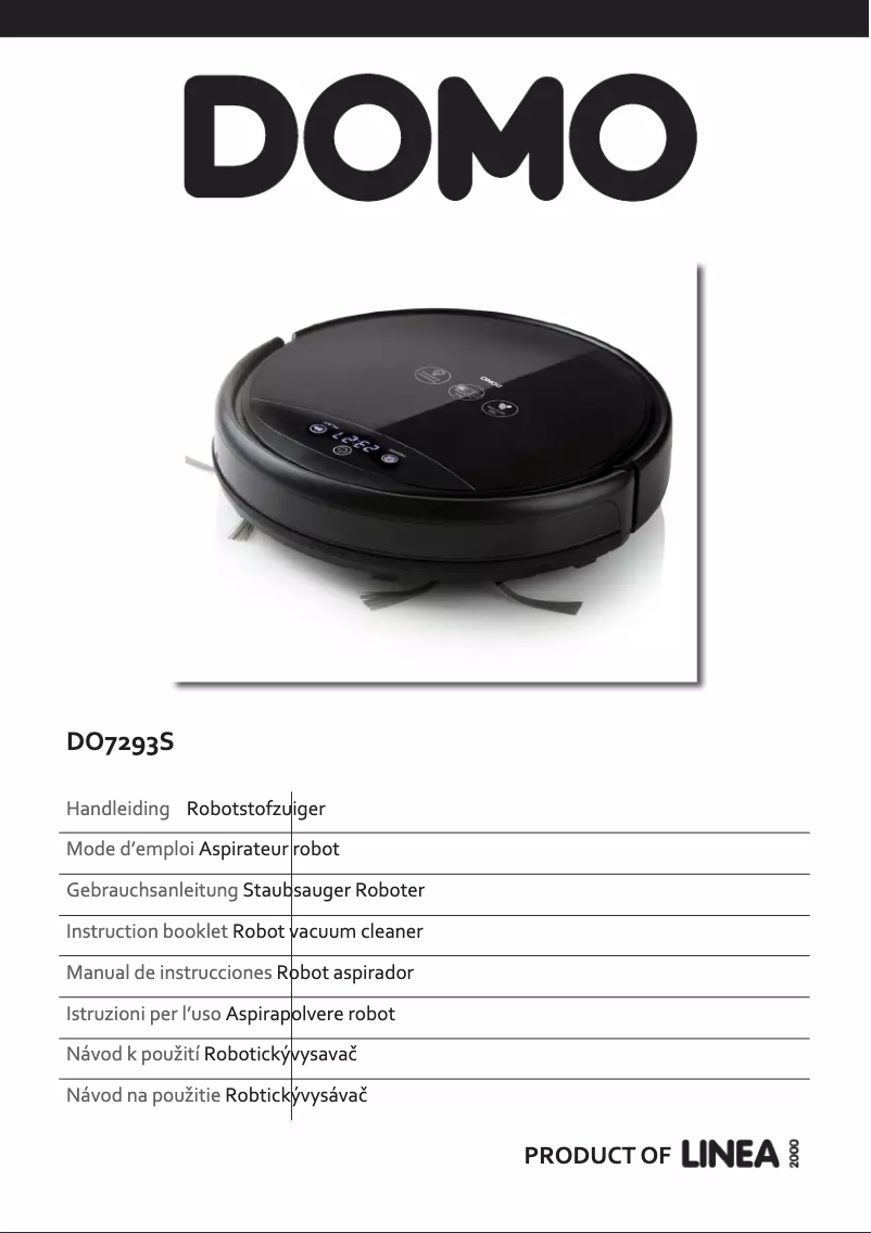 First page image of the manual for DO7293S