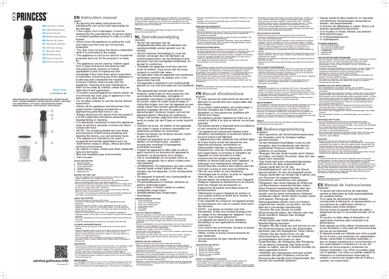 First page image of the manual for The Beast 221206