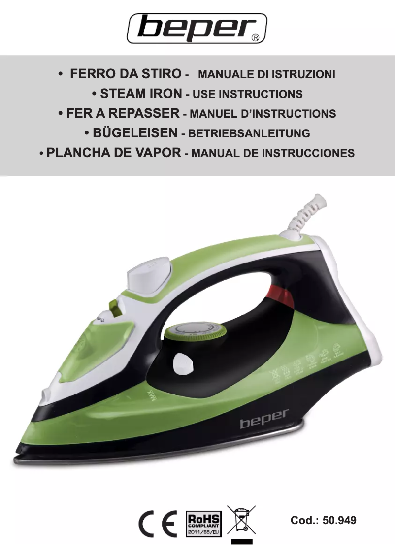 First page image of the manual for 50.949