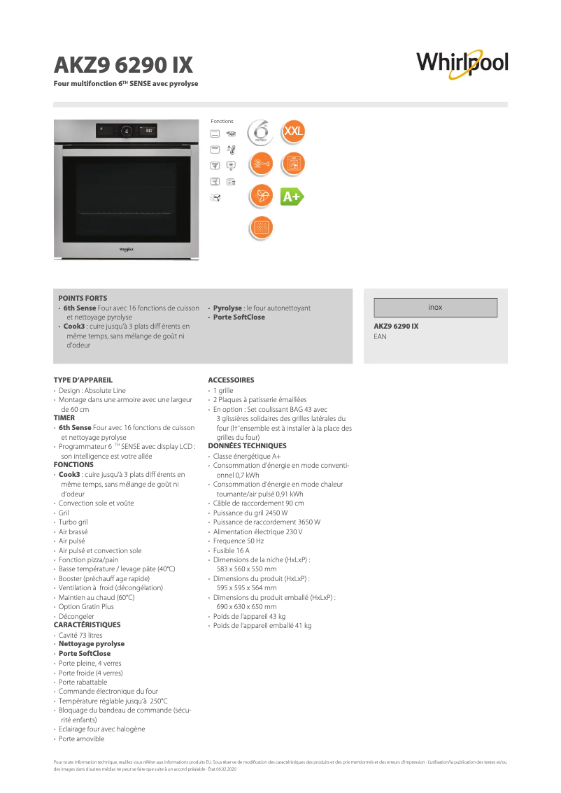 Image de la première page du manuel de l'appareil AKZ9 629 IX