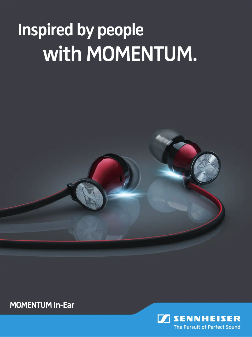 First page image of the manual for MOMENTUM In-Ear