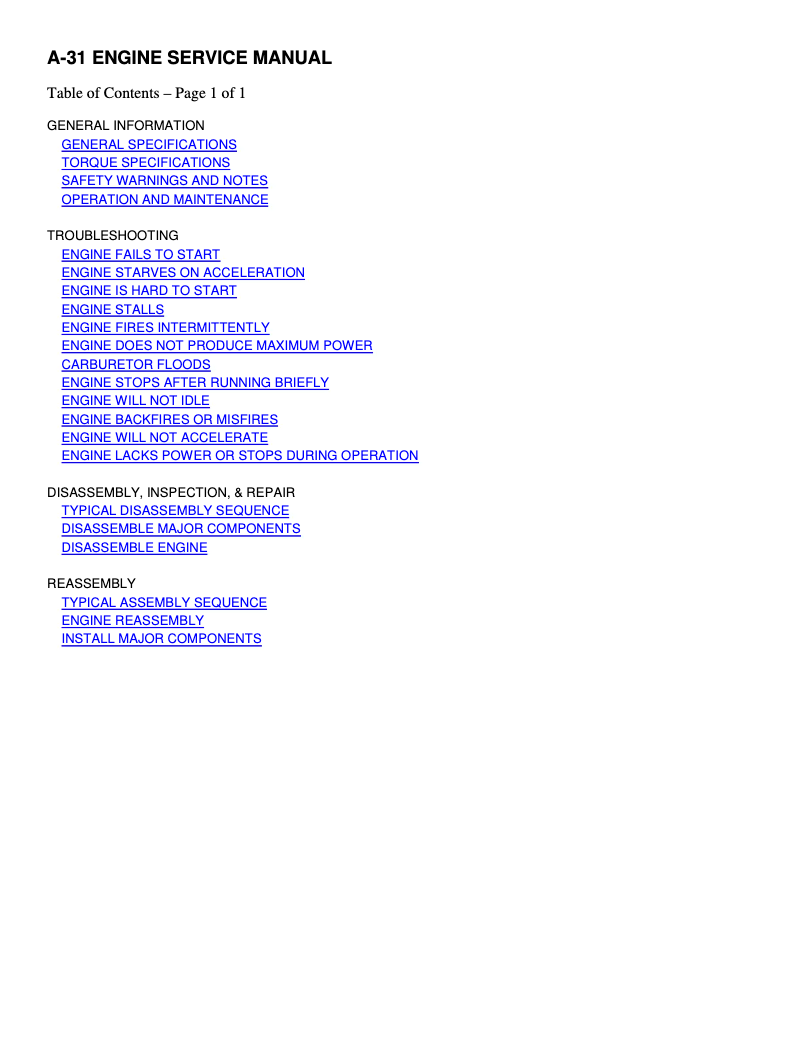 Page 1 of the manual User Manual Toro 51620