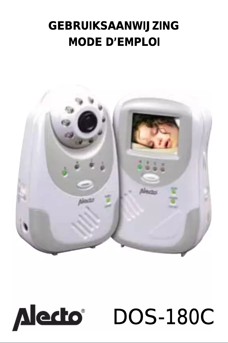 Page 1 of the manual User Manual Alecto DOS 180