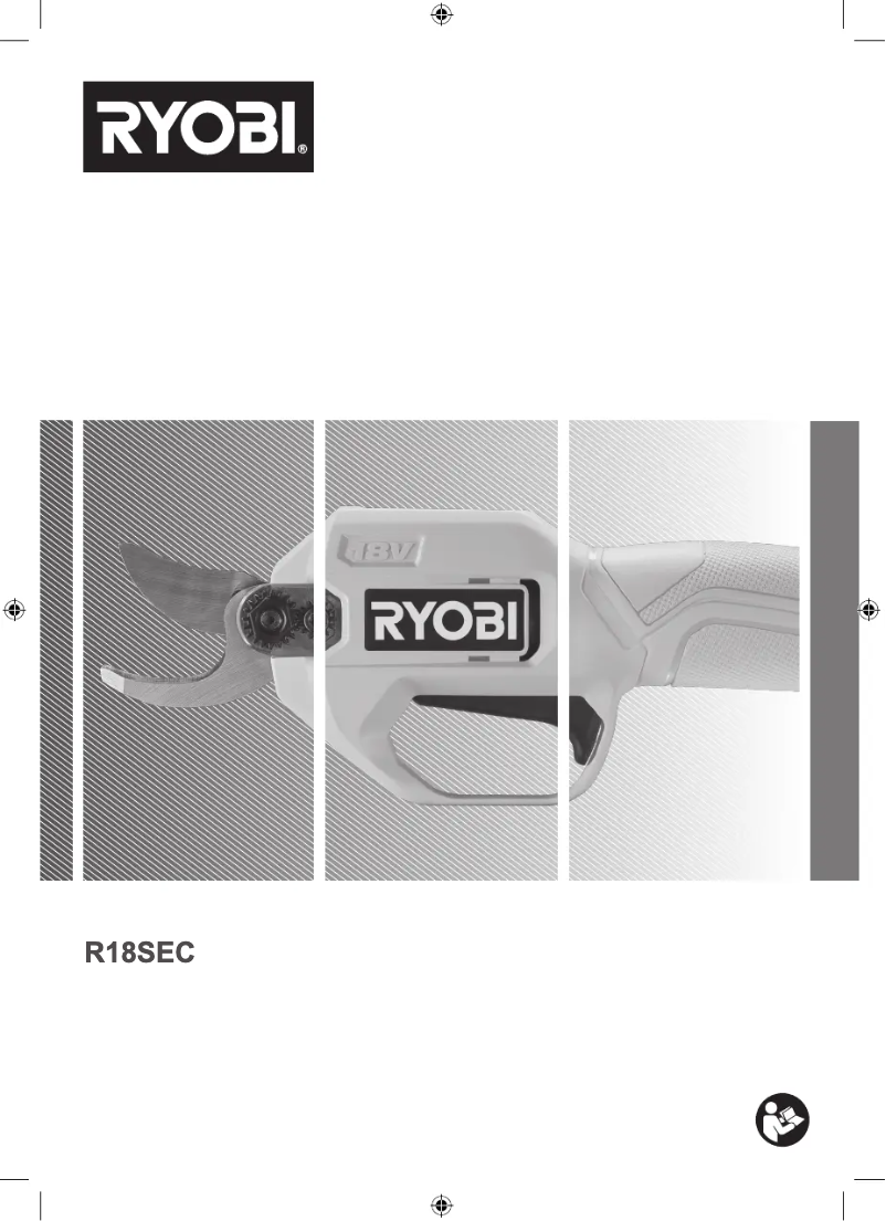 Page 1 of the manual User Manual RYOBI R18SEC