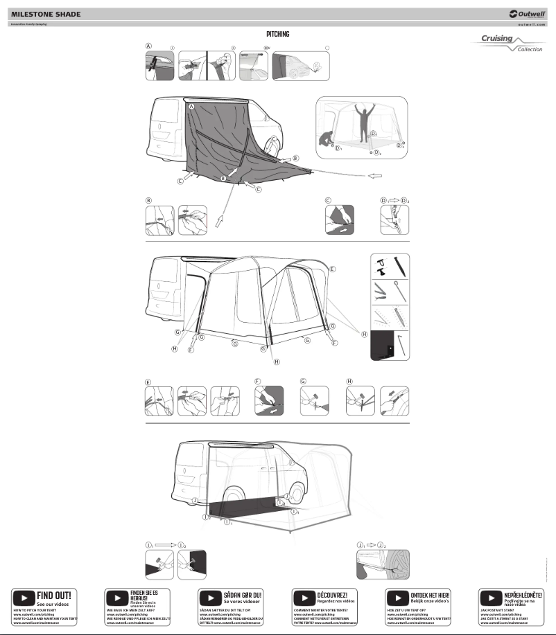 First page image of the manual for Milestone Shade