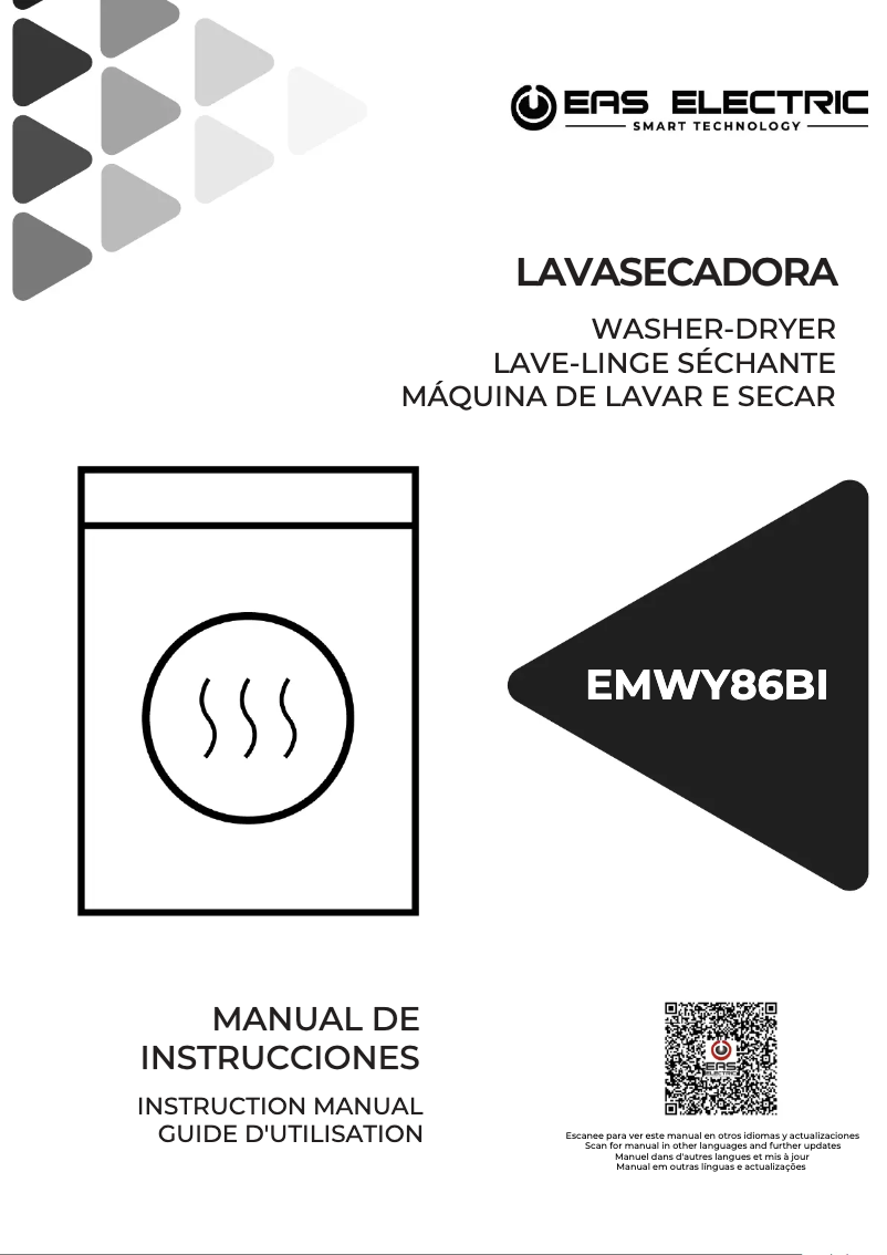 First page image of the manual for EMWY86BI