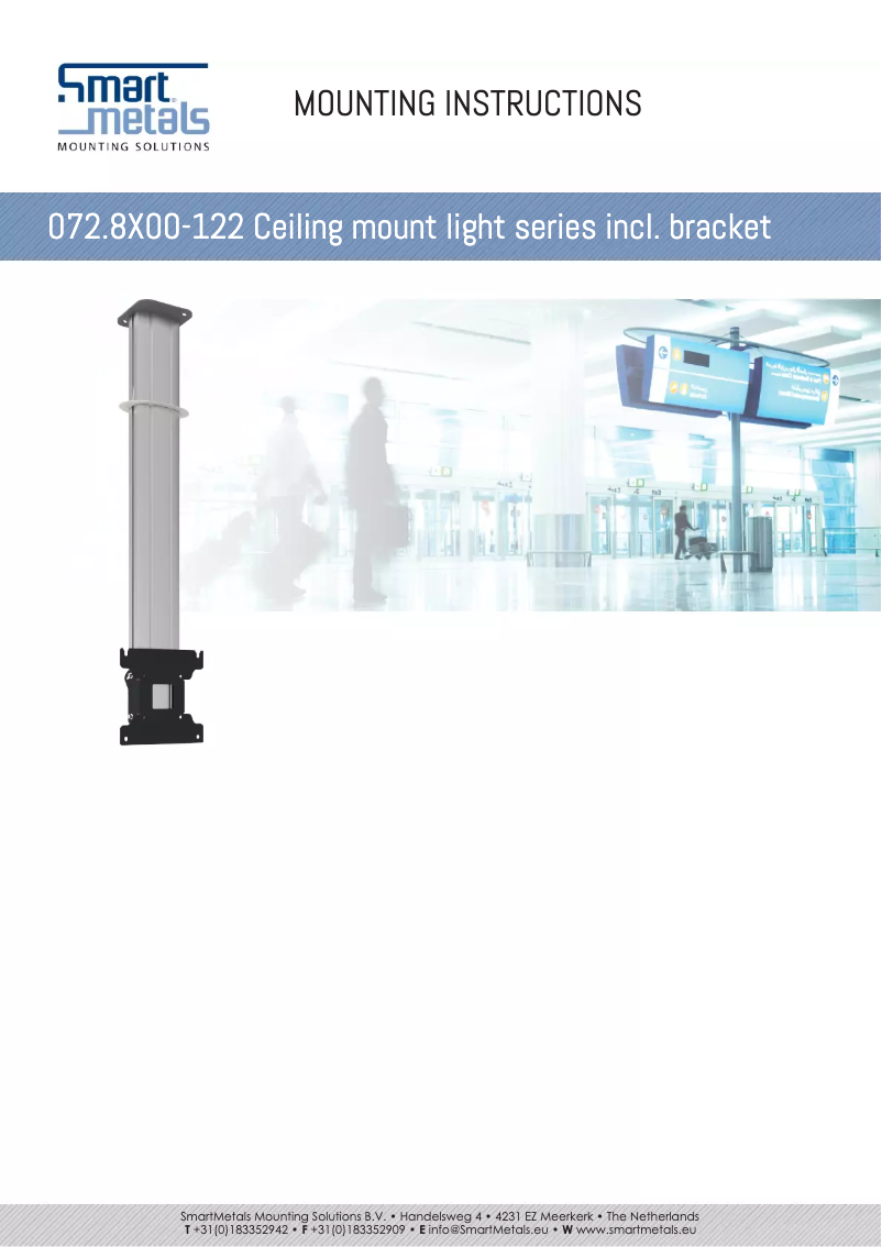 First page image of the manual for 072.8100-122