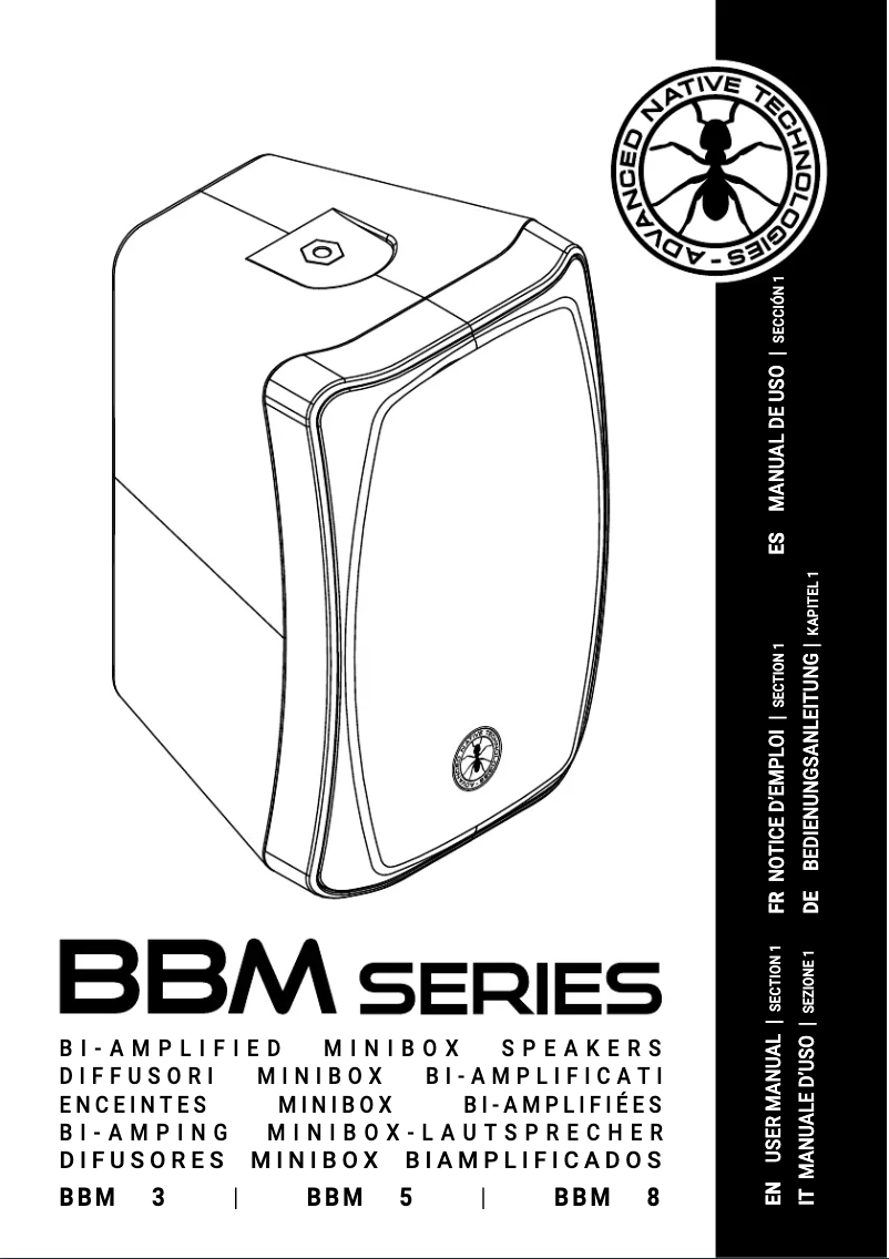 First page image of the manual for BBM 5