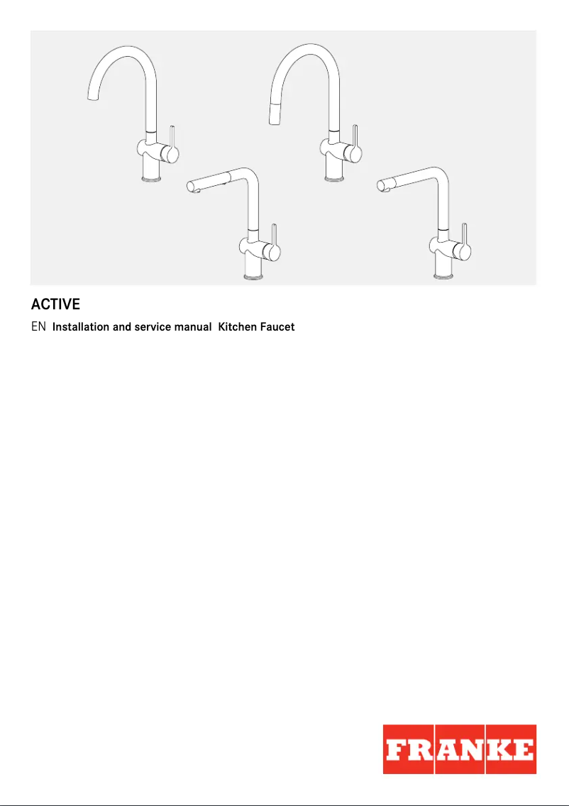 Image de la première page du manuel de l'appareil Active TA7721MB