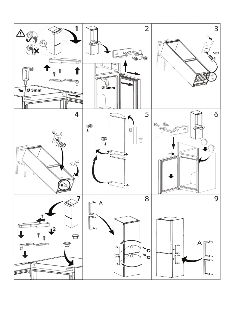 Page 1 of the manual Safety Instructions Hotpoint HAFC9 TA44SX H