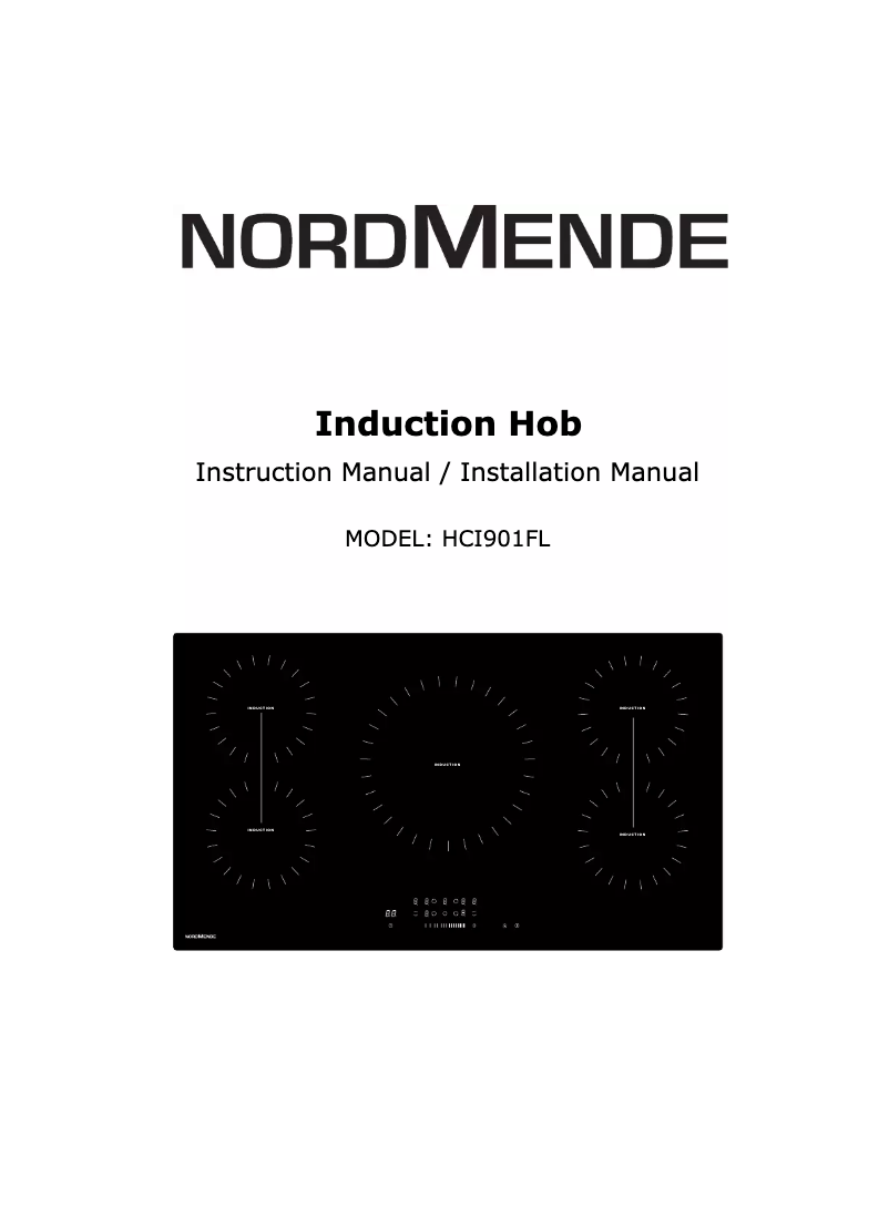 Page 1 of the manual User Manual Nordmende HCI901FL
