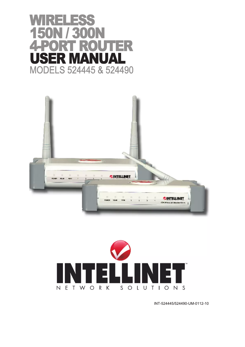 First page image of the manual for Wireless 300N