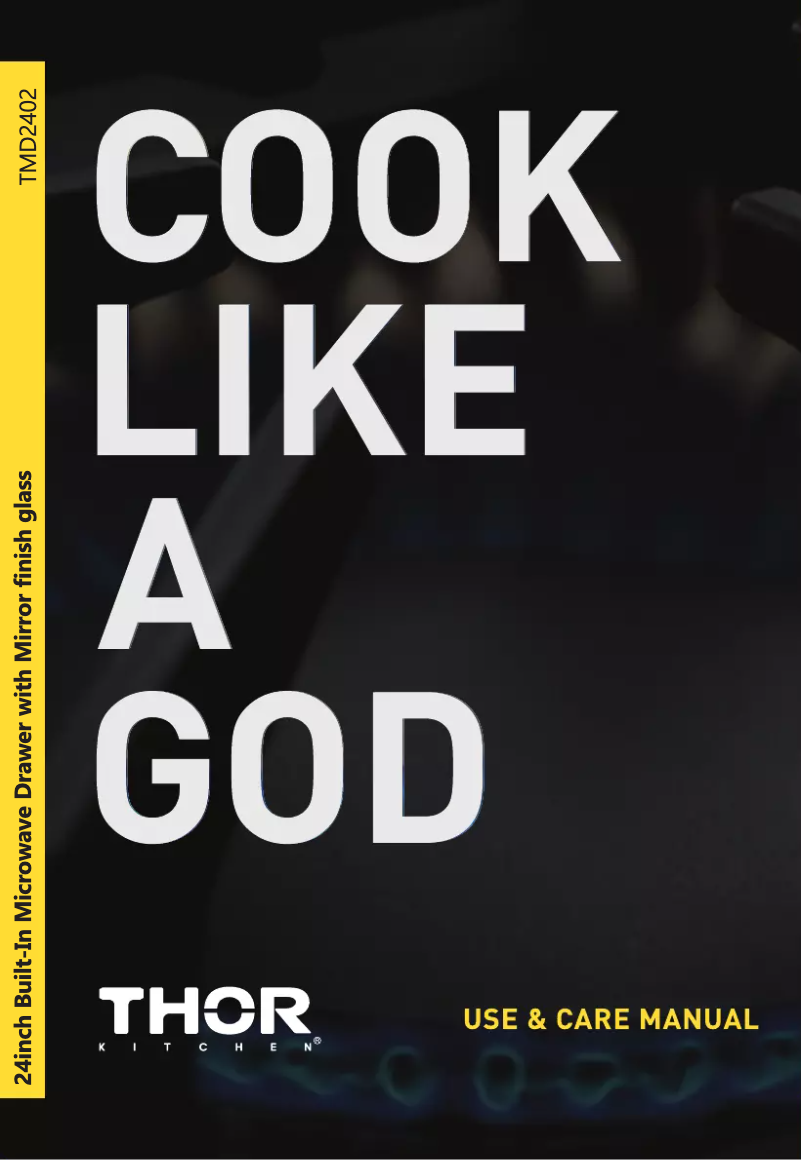 First page image of the manual for TMD2402