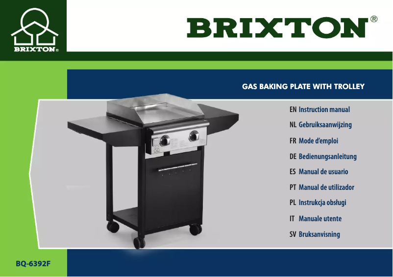 Page 1 of the manual User Manual Brixton BQ-6392F