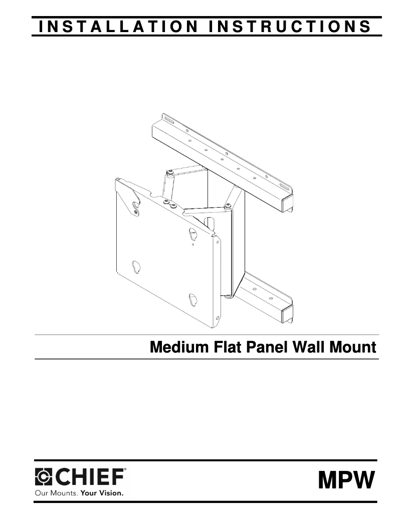 First page image of the manual for MPWUB