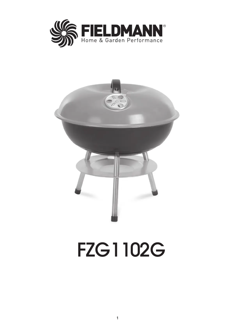 First page image of the manual for FZG 1102G