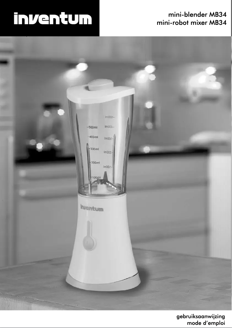 First page image of the manual for MB34