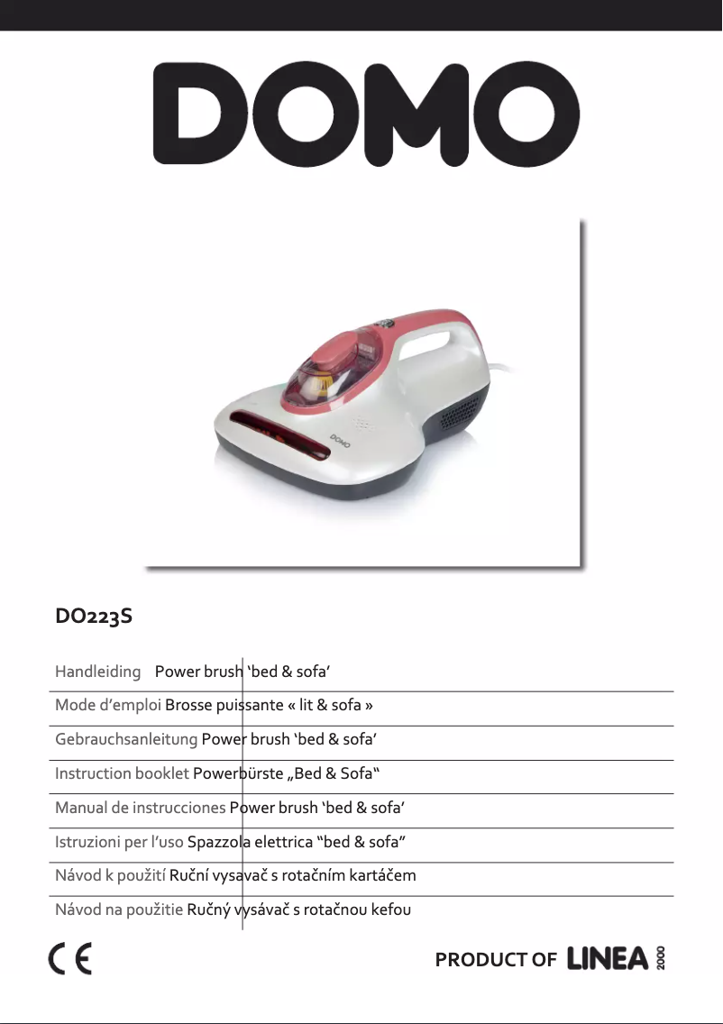 Page 1 of the manual User Manual Domo DO223S