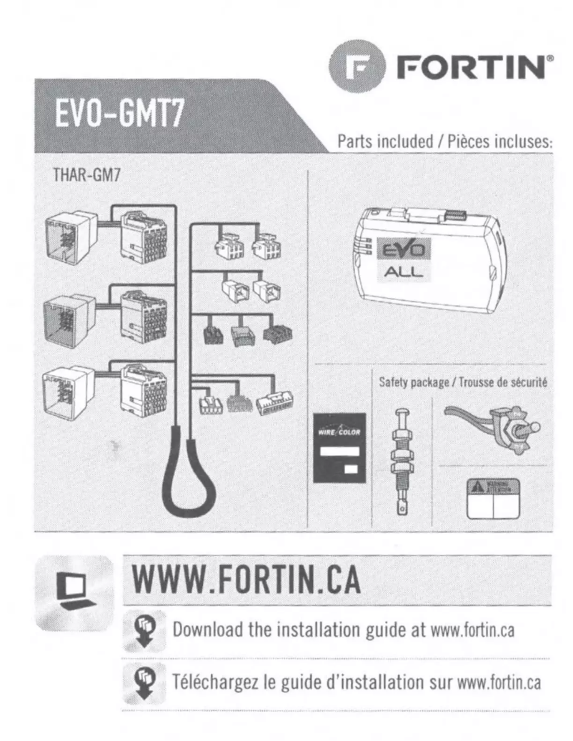 First page image of the manual for EVO-GMT7