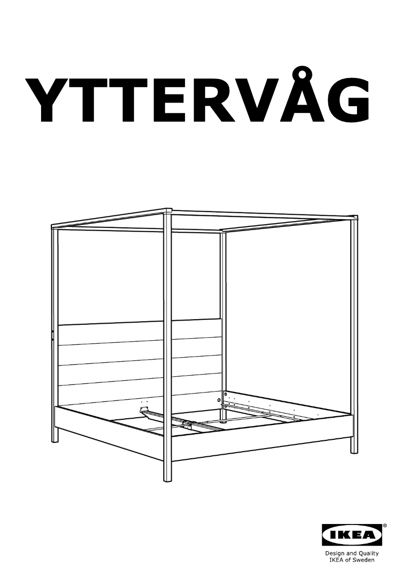 Page 1 of the manual User Manual Ikea YTTERVÅG 005.533.31
