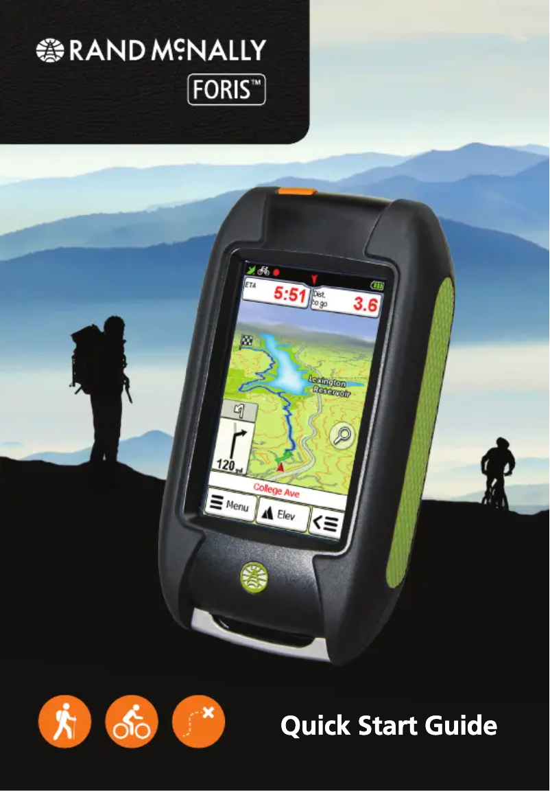 First page image of the manual for Foris 850