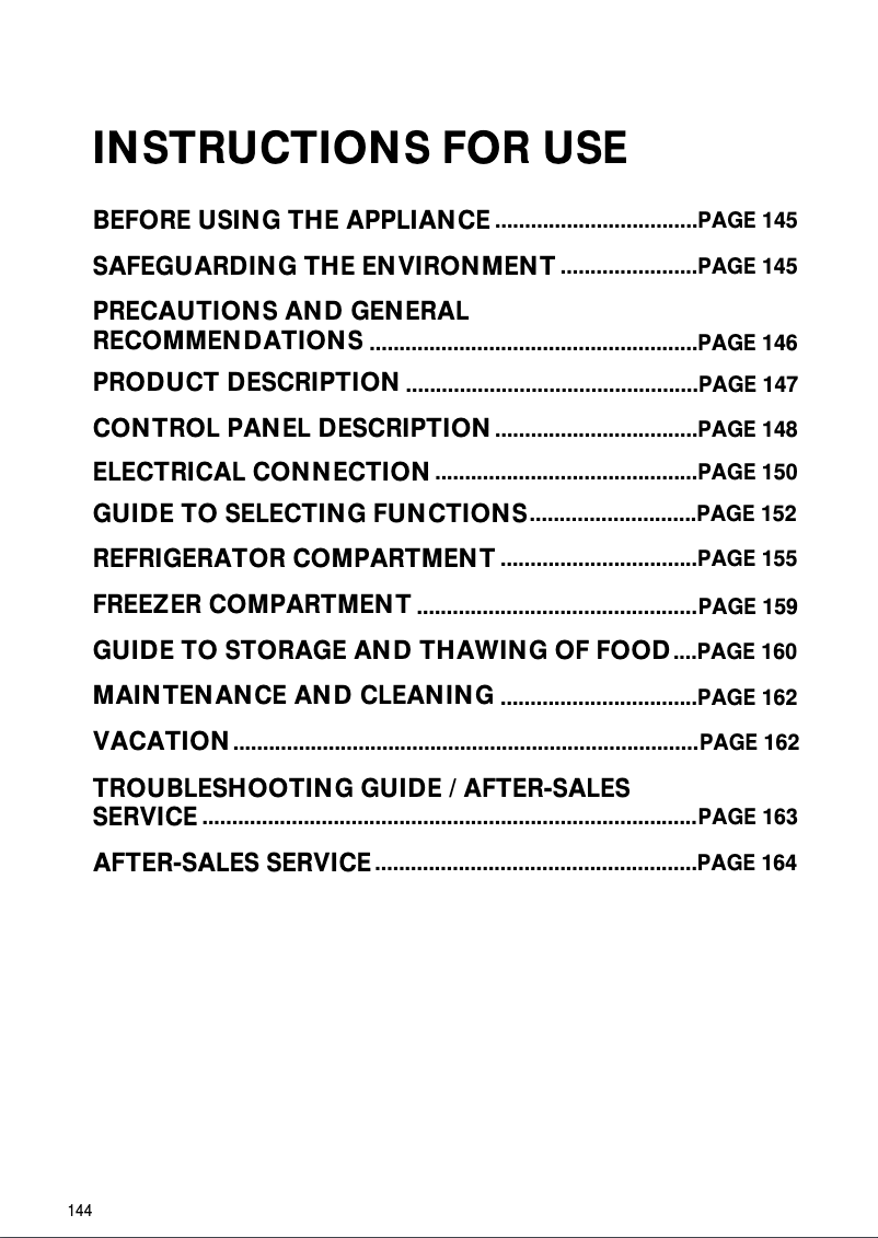 First page image of the manual for ARC4190