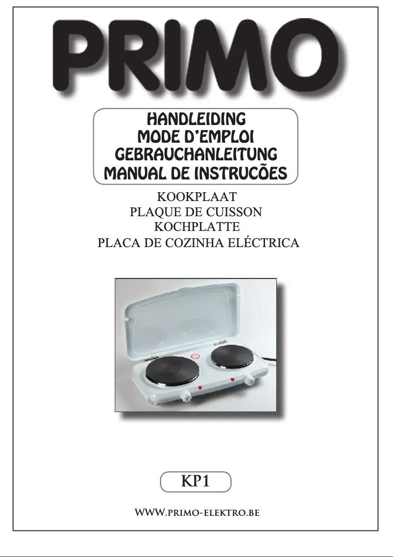 Page 1 of the manual User Manual Primo KP1