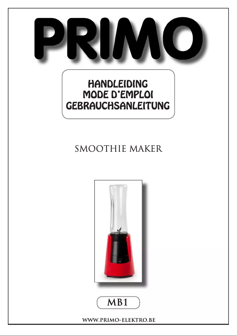 Page 1 of the manual User Manual Primo MB1