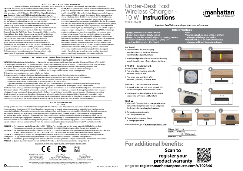 First page image of the manual for 102346