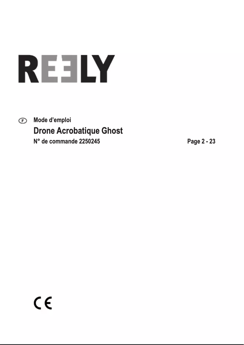First page image of the manual for Ghost