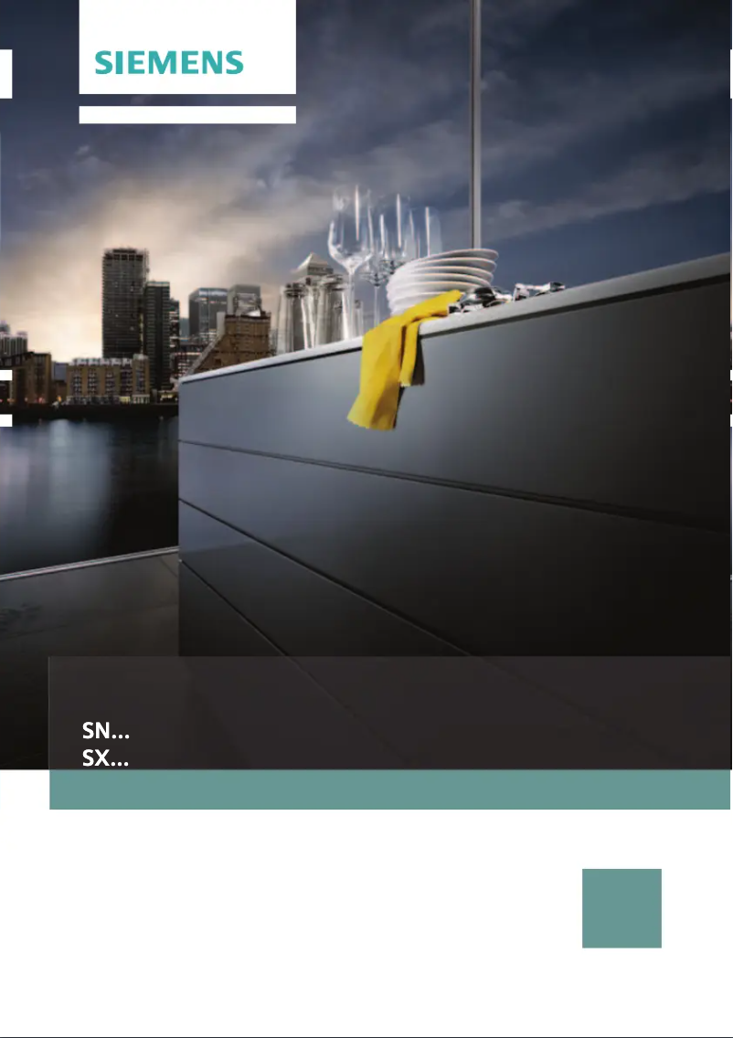 First page image of the manual for SN66V094EU