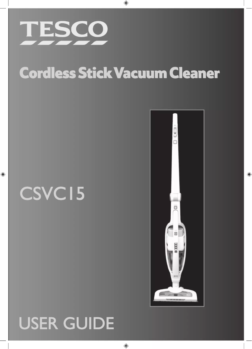 First page image of the manual for CSVC15