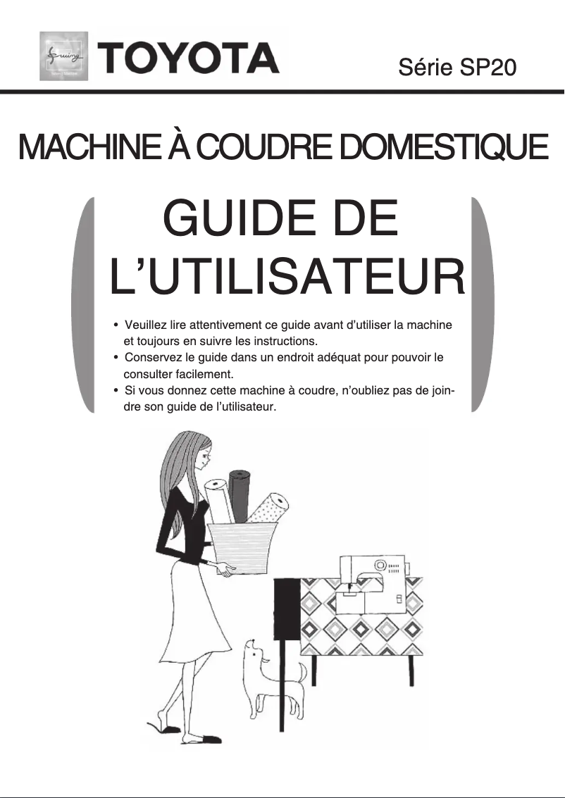 Page 1 of the manual User Manual Toyota ECO34B SP20