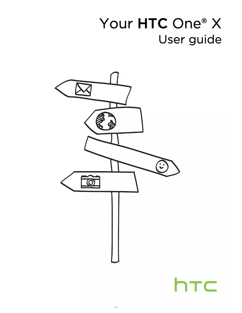 Page 1 de la notice Manuel utilisateur HTC One X