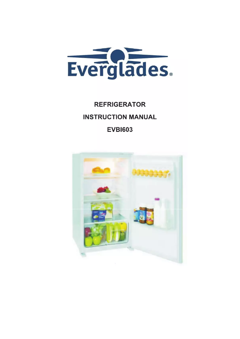 Page 1 of the manual User Manual Everglades EVBI603