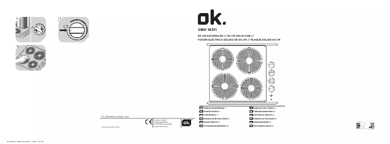 First page image of the manual for OBH 16311