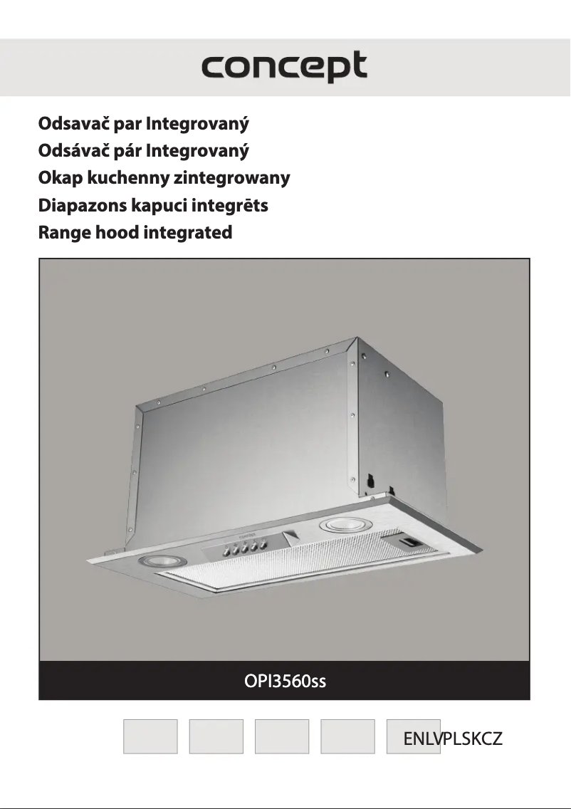 First page image of the manual for OPI3560SS