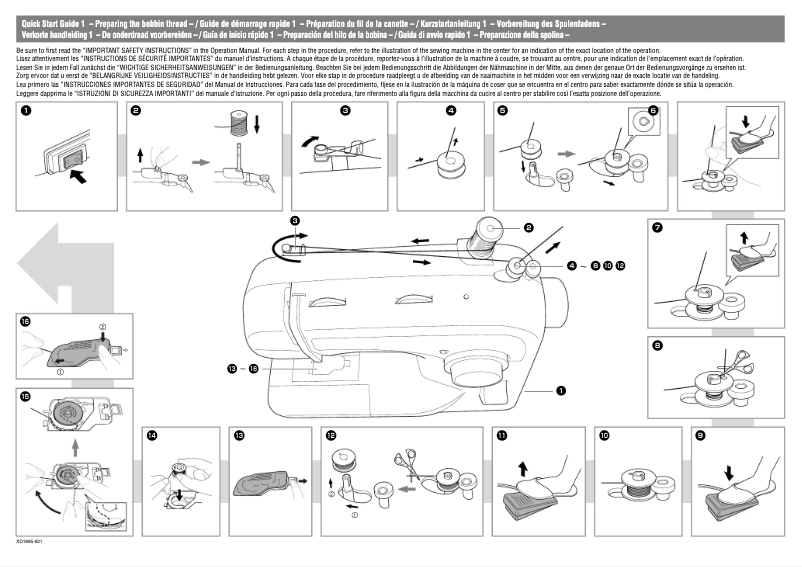 First page image of the manual for XL-3600
