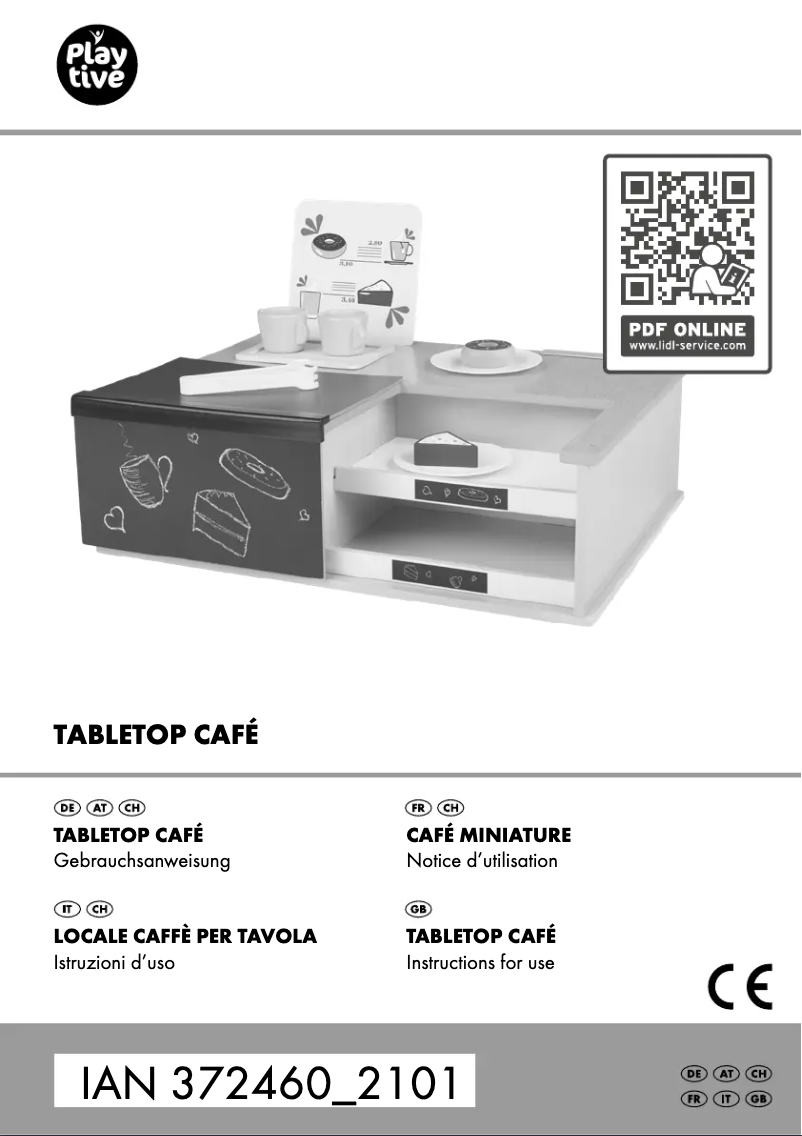 First page image of the manual for IAN 372460