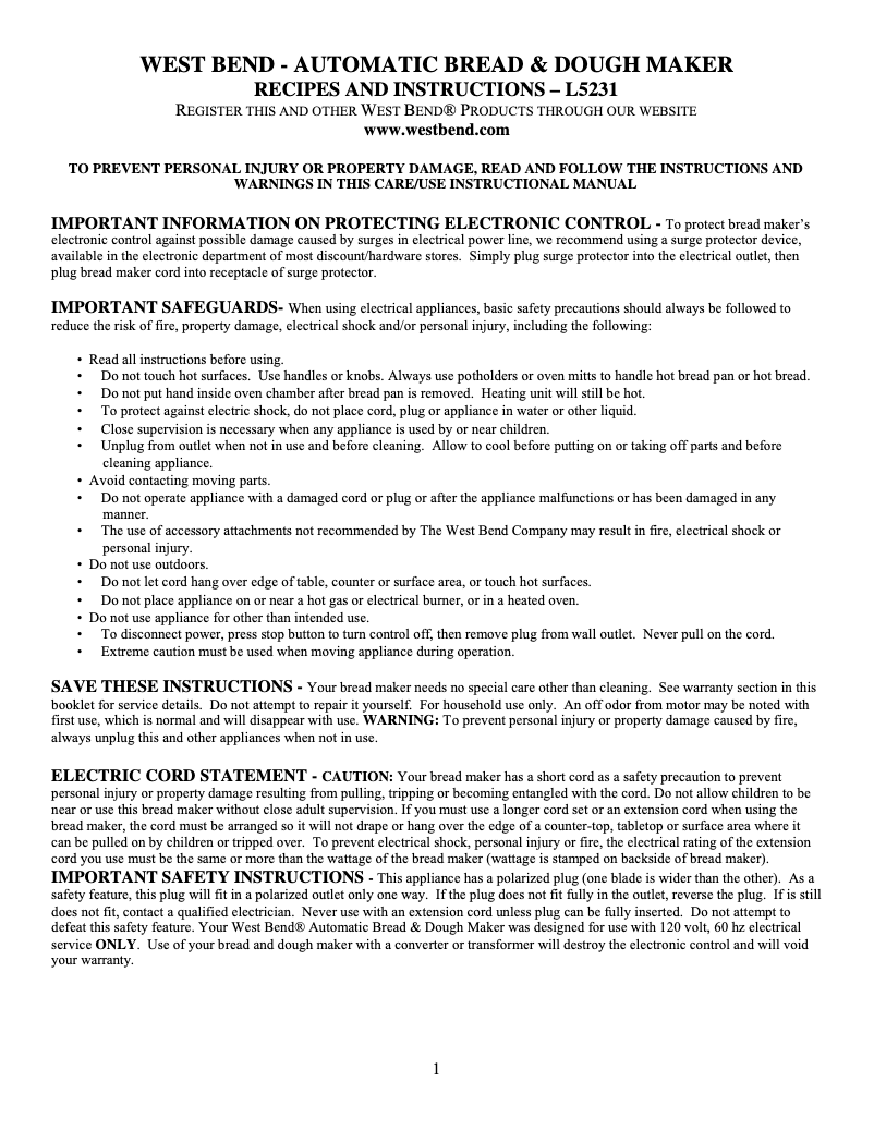 Image de la première page du manuel de l'appareil 41064Z