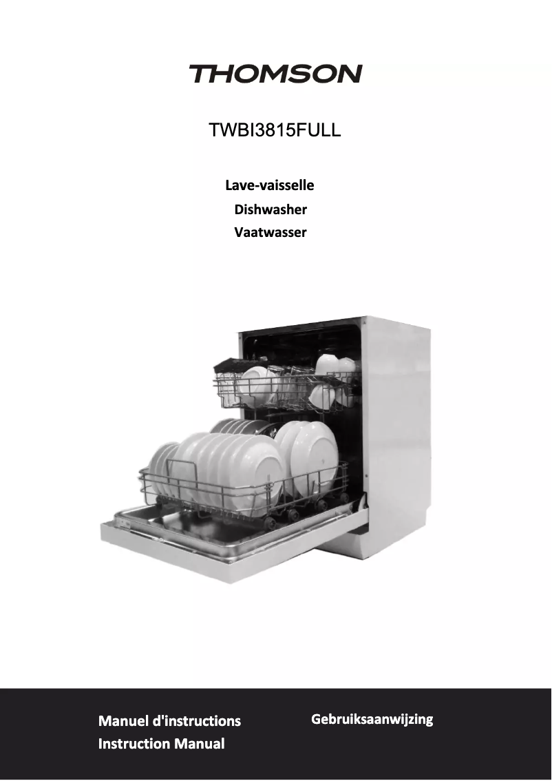 Page 1 of the manual User Manual Thomson TWBI 3815 FULL