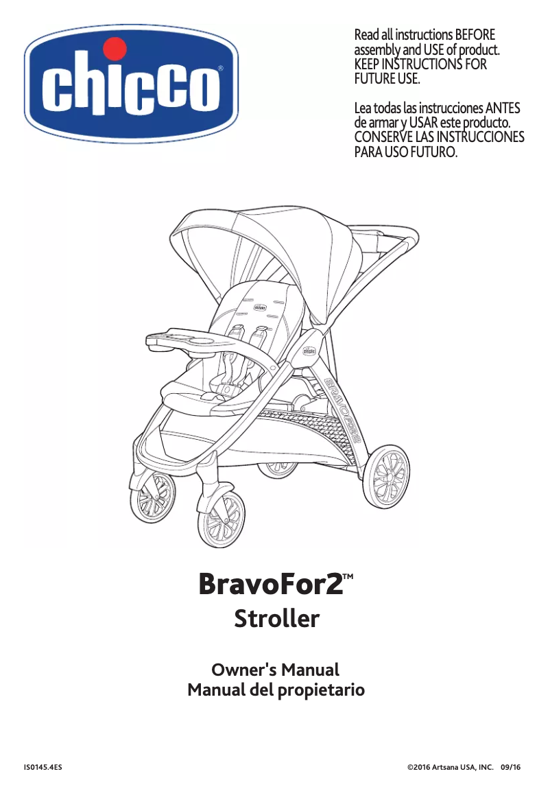 Image de la première page du manuel de l'appareil BravoFor2