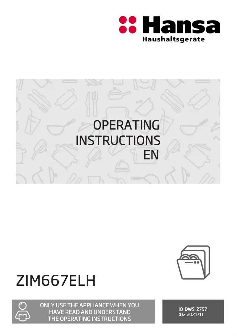 Page 1 of the manual User Manual Hansa ZIM667ELH