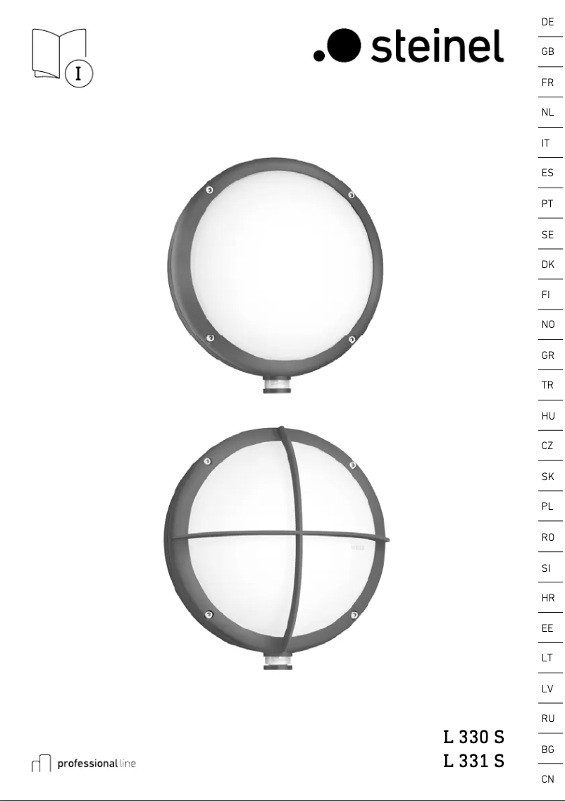 Image de la première page du manuel de l'appareil L 330 S