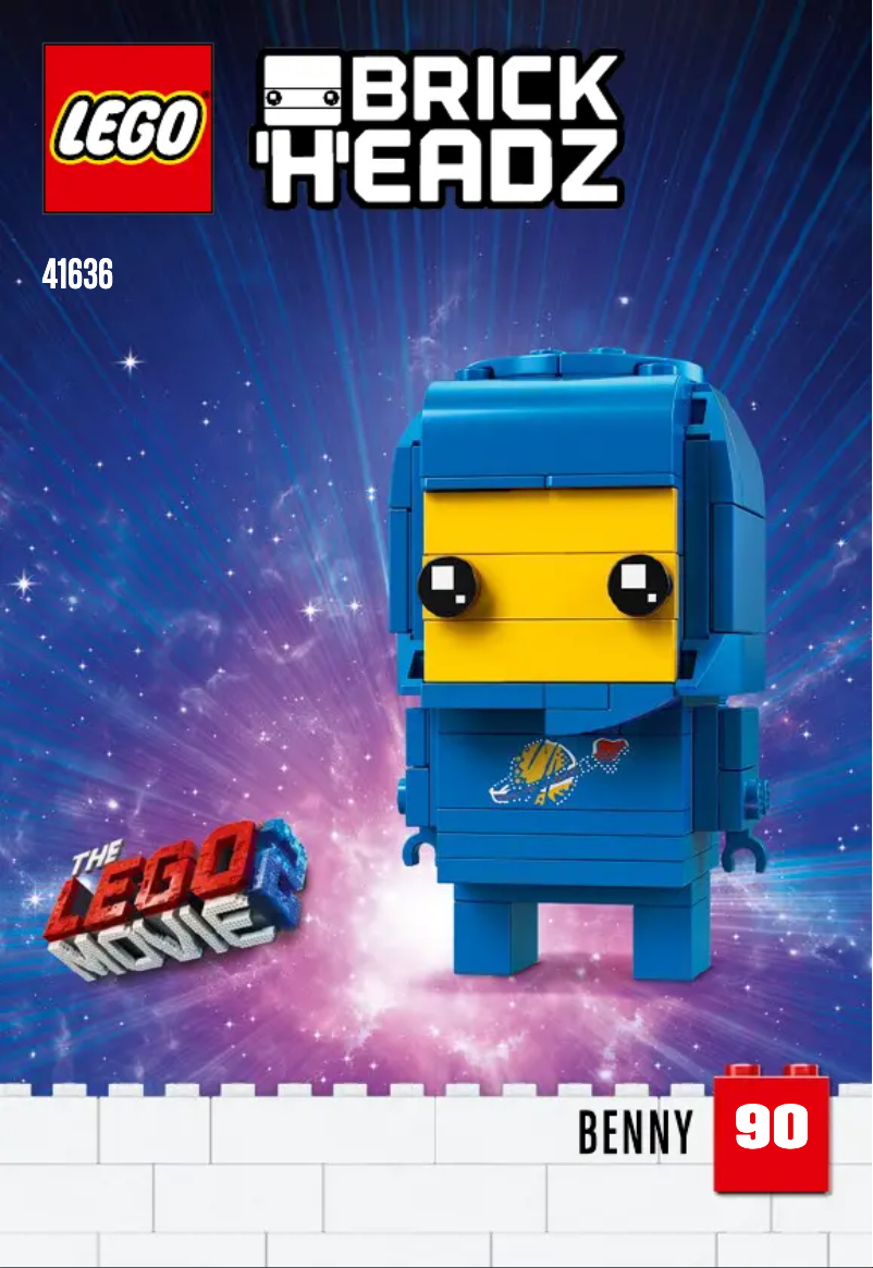 Page 1 of the manual User Manual Lego Brickheadz 41636