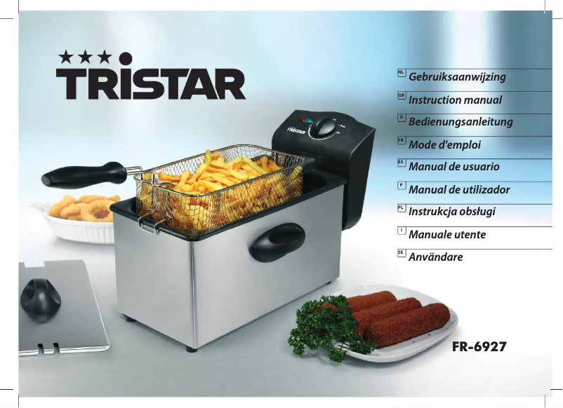 First page image of the manual for FR-6927