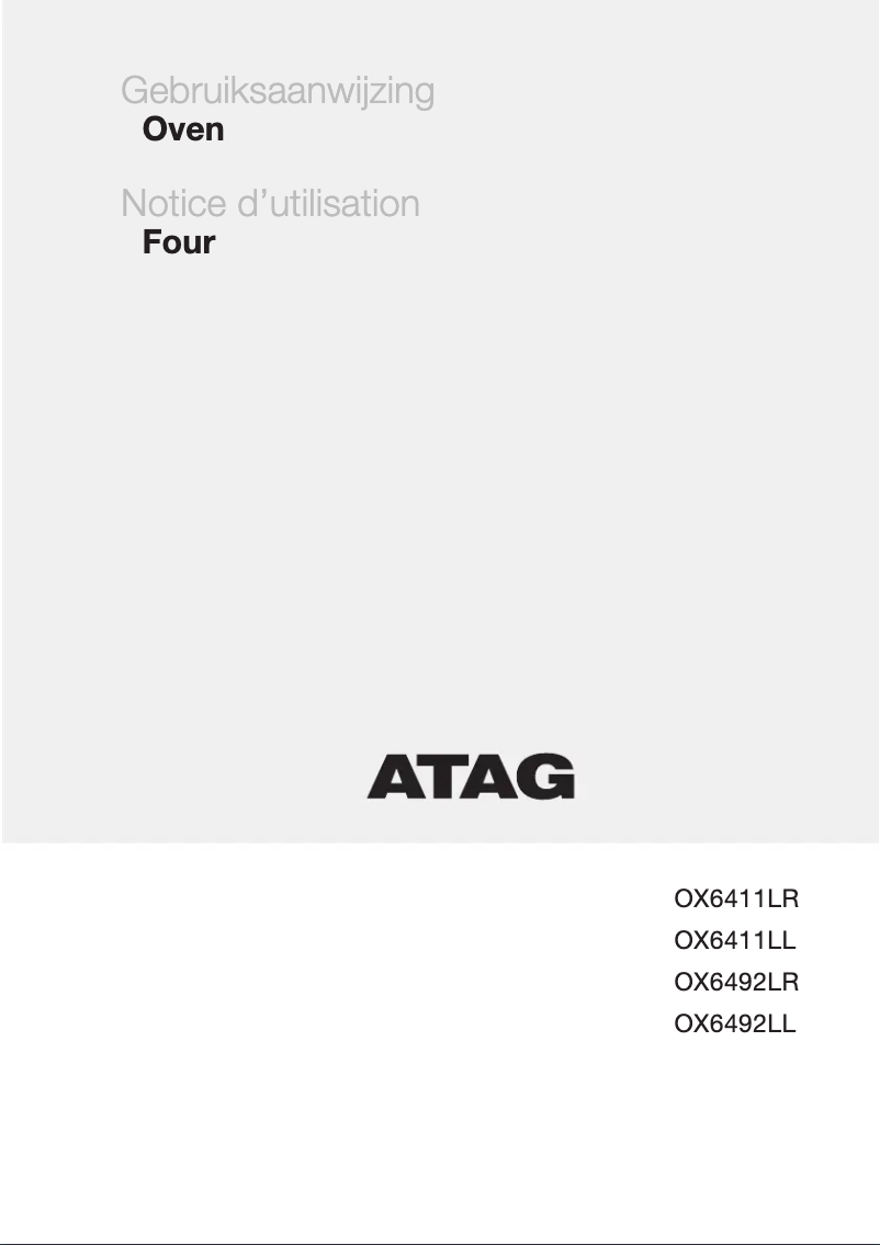 First page image of the manual for OX6411LRN