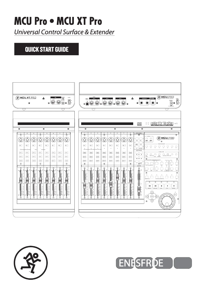 First page image of the manual for MCU XT Pro