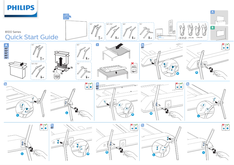 First page image of the manual for 8100 series 70PUT8115